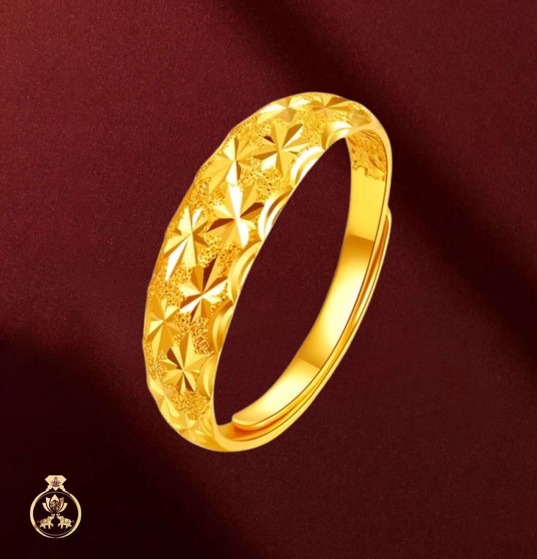 AKB Silver Crown Solitaire Ring